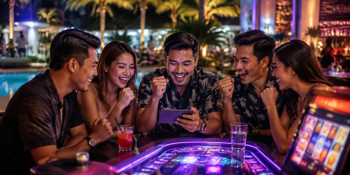 ra415 Seven Card Stud di ra415 — Tujuh Kad, Satu Meja